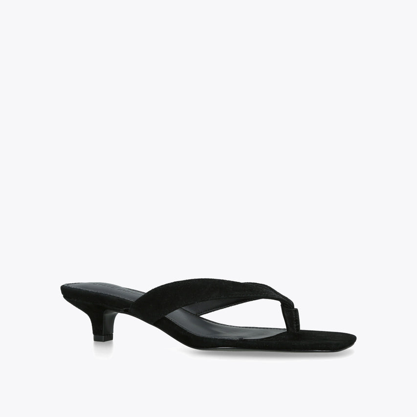 Tracie Black Suede - view 4