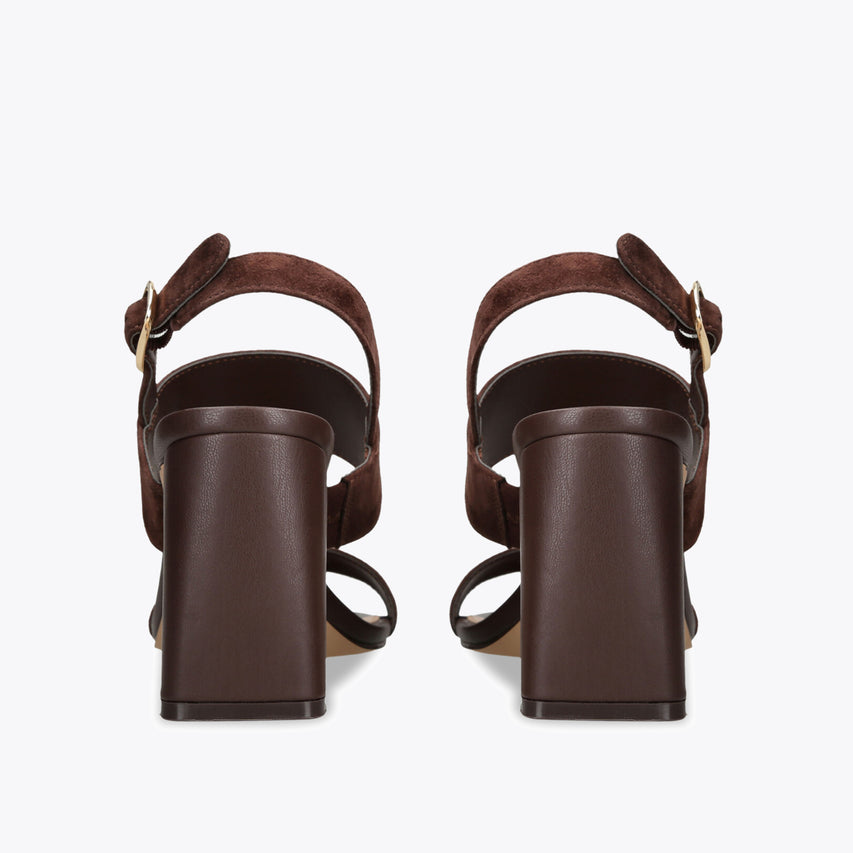 Wendie Dark Brown Suede - view 3