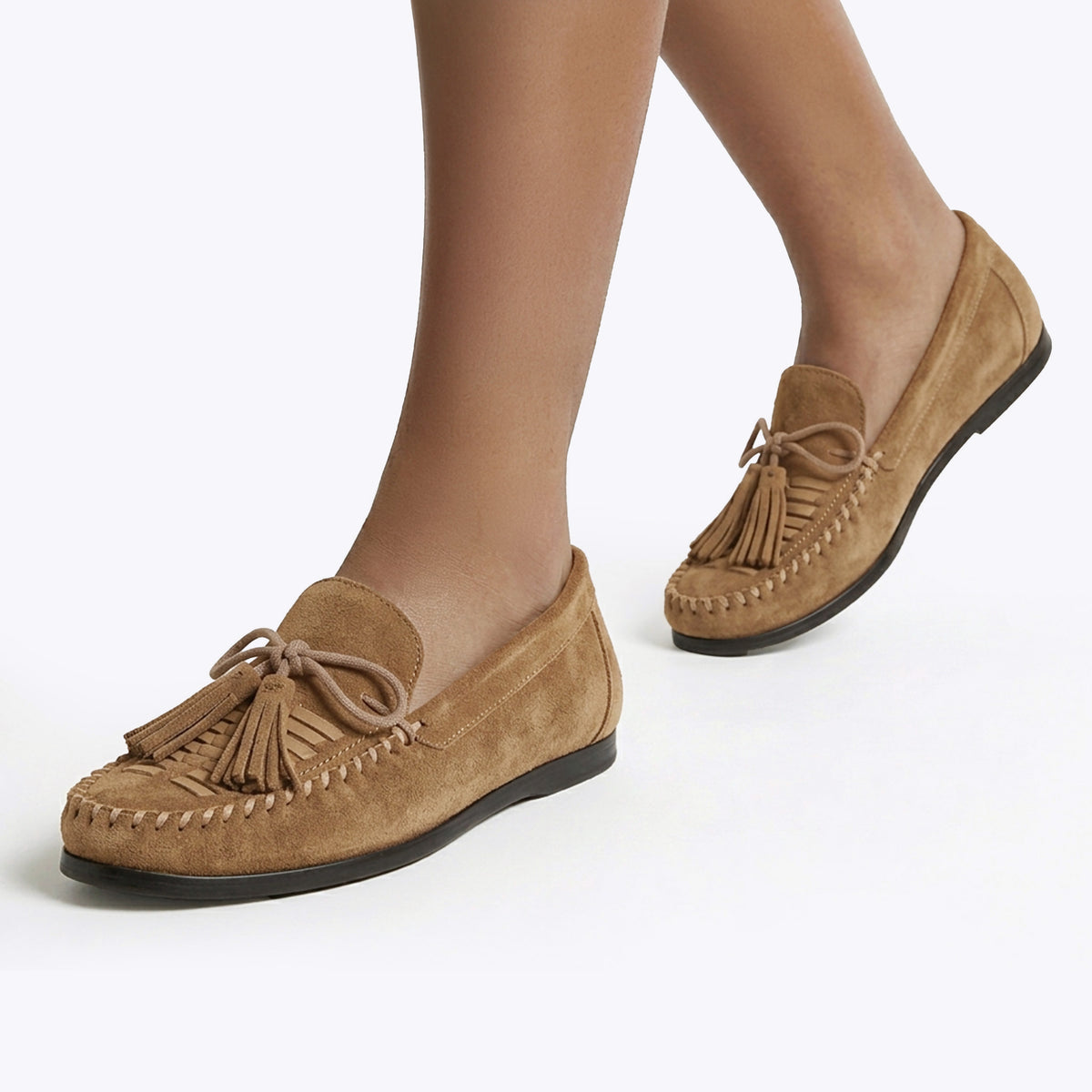 Yaira Taupe Suede