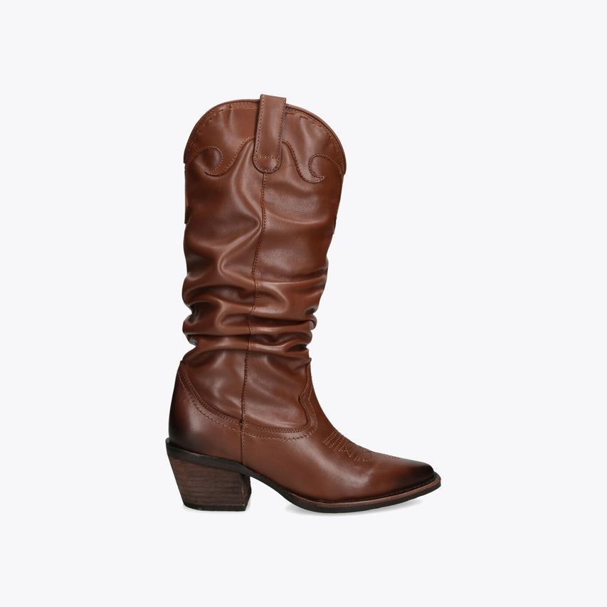Stage Brown Leather