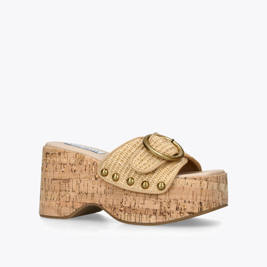 Pedestal Beige Raffia - view 4