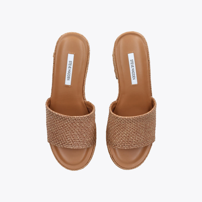 Trippy Brown Raffia - view 2