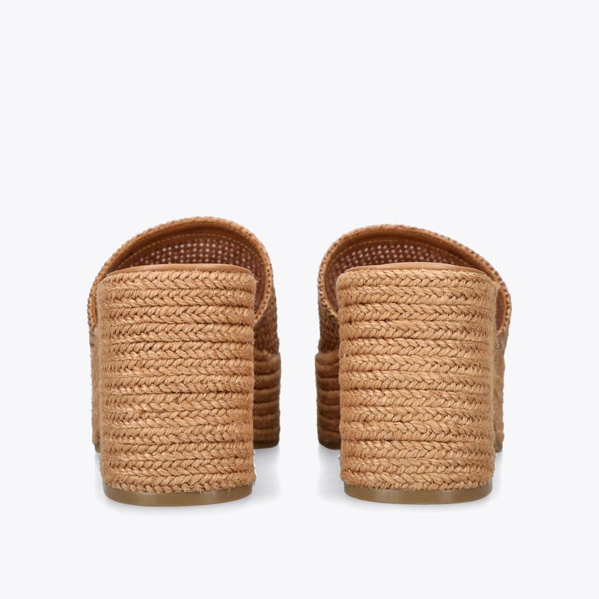 Trippy Brown Raffia - view 3