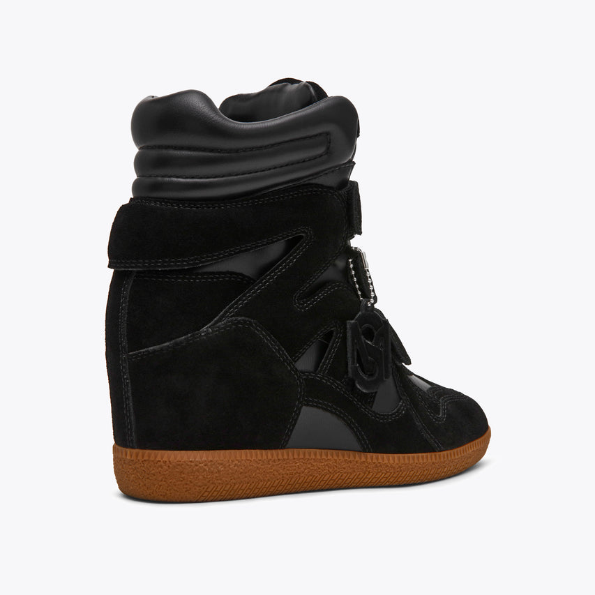 Mavis Black Suede - view 3