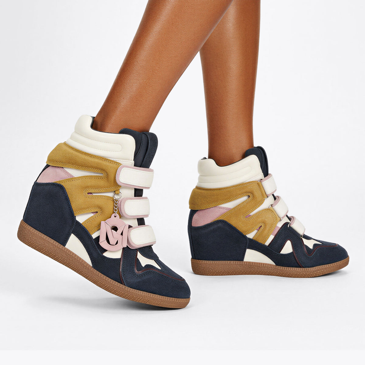Mavis Navy Suede