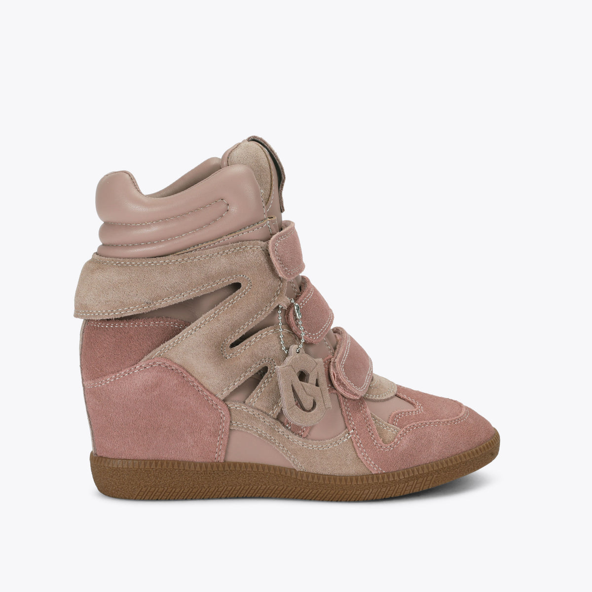 Mavis Pink Suede