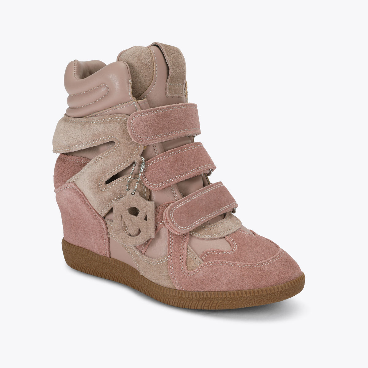 Mavis Pink Suede