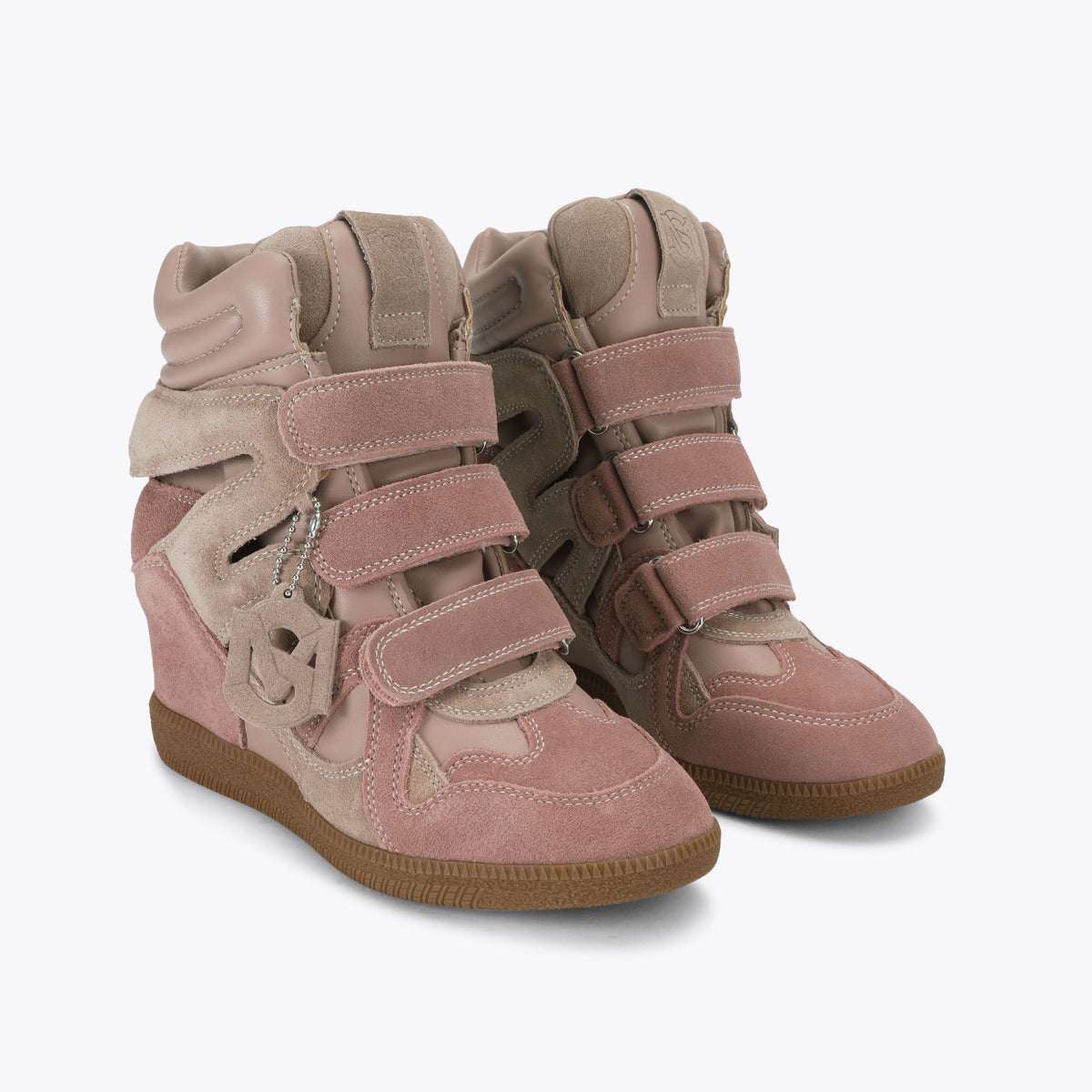 Mavis Pink Suede