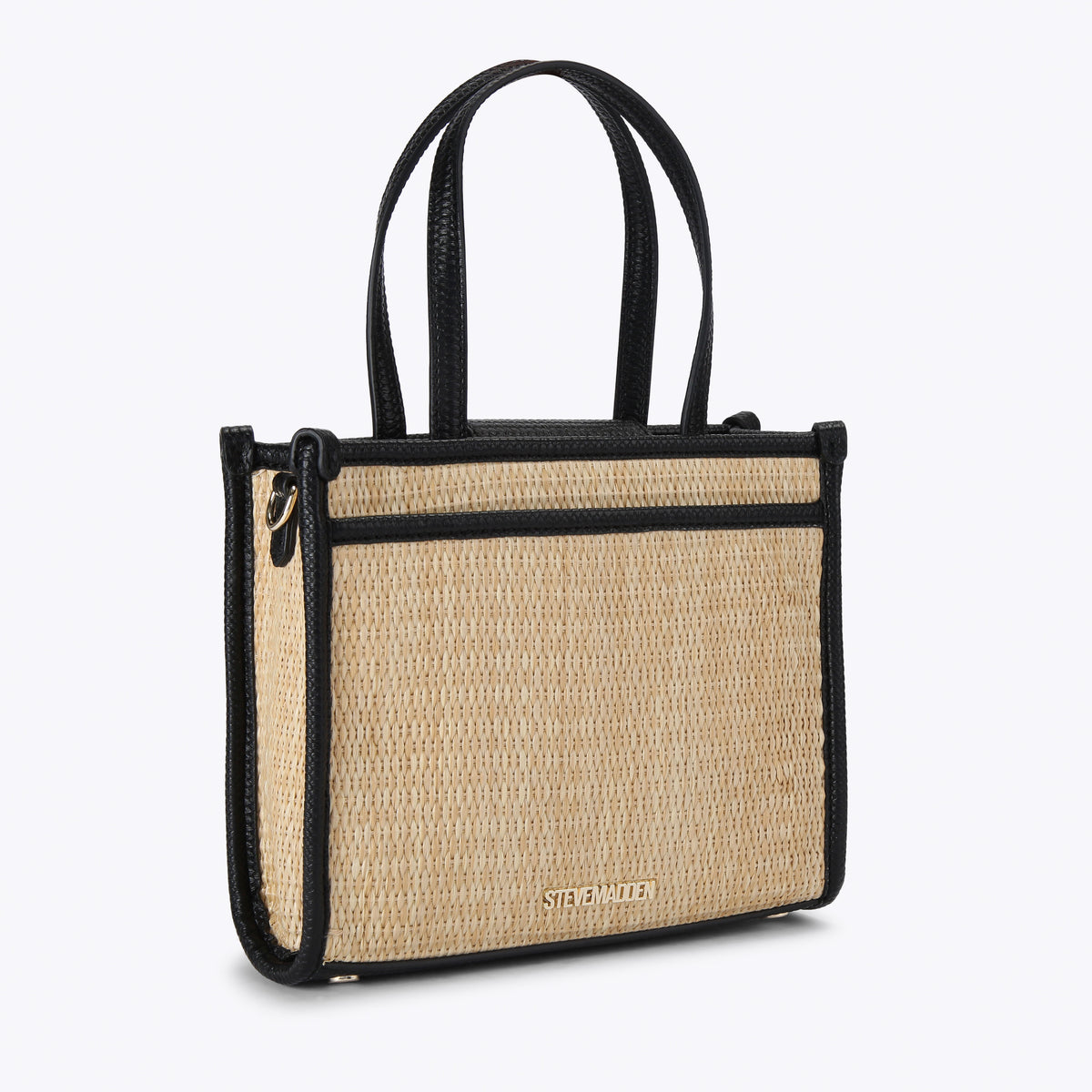 Decor Bag Black Raffia