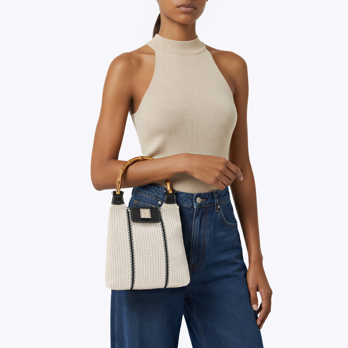 Zarnia Bag Black White