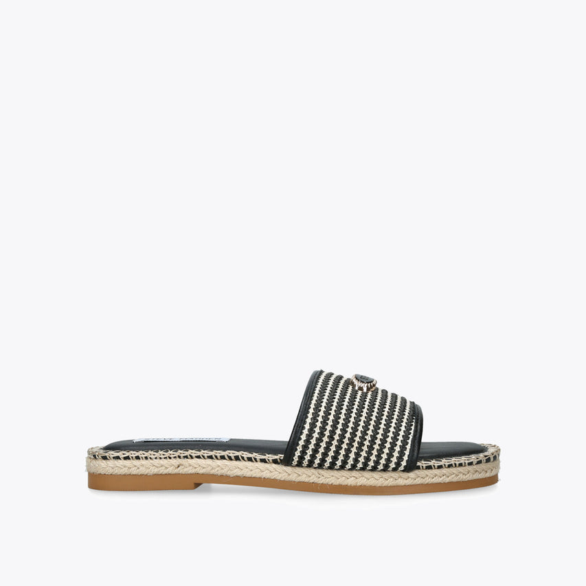 Tropics Black Raffia