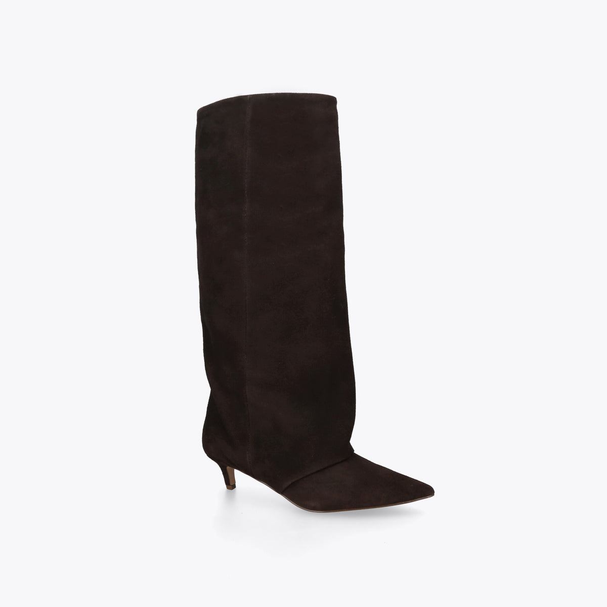 Luca Dark Brown Suede