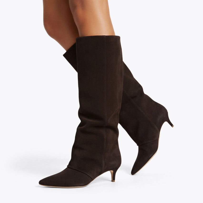 Luca Dark Brown Suede - view 4