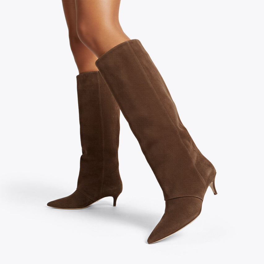 Luca Brown Suede - view 4
