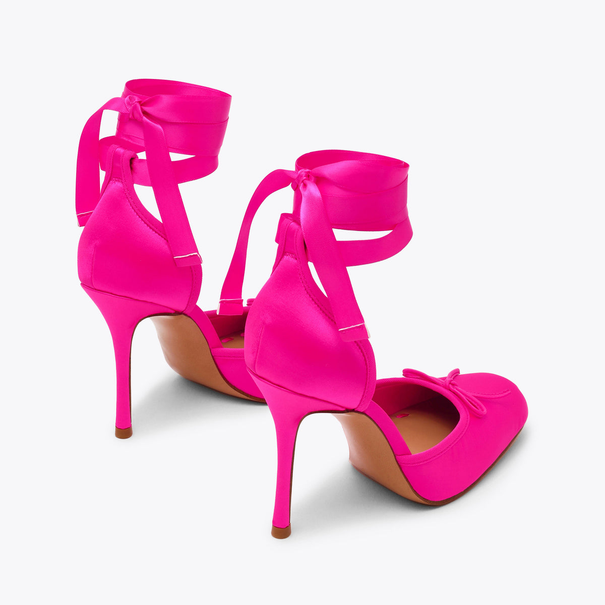 Larina Fuchsia Satin