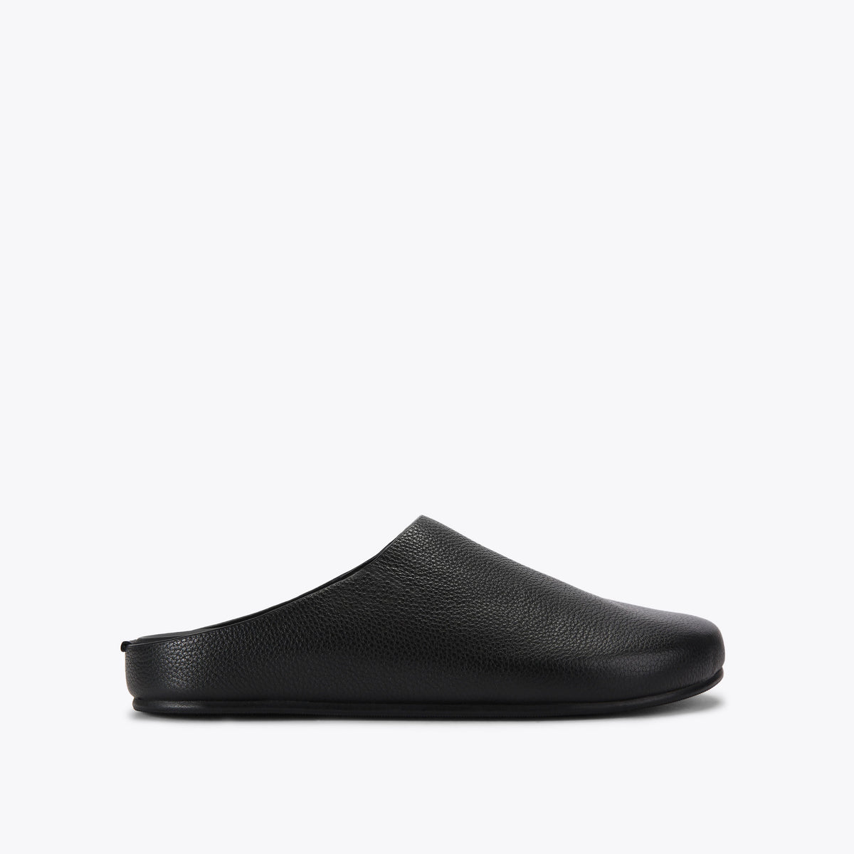 Fern Black Leather
