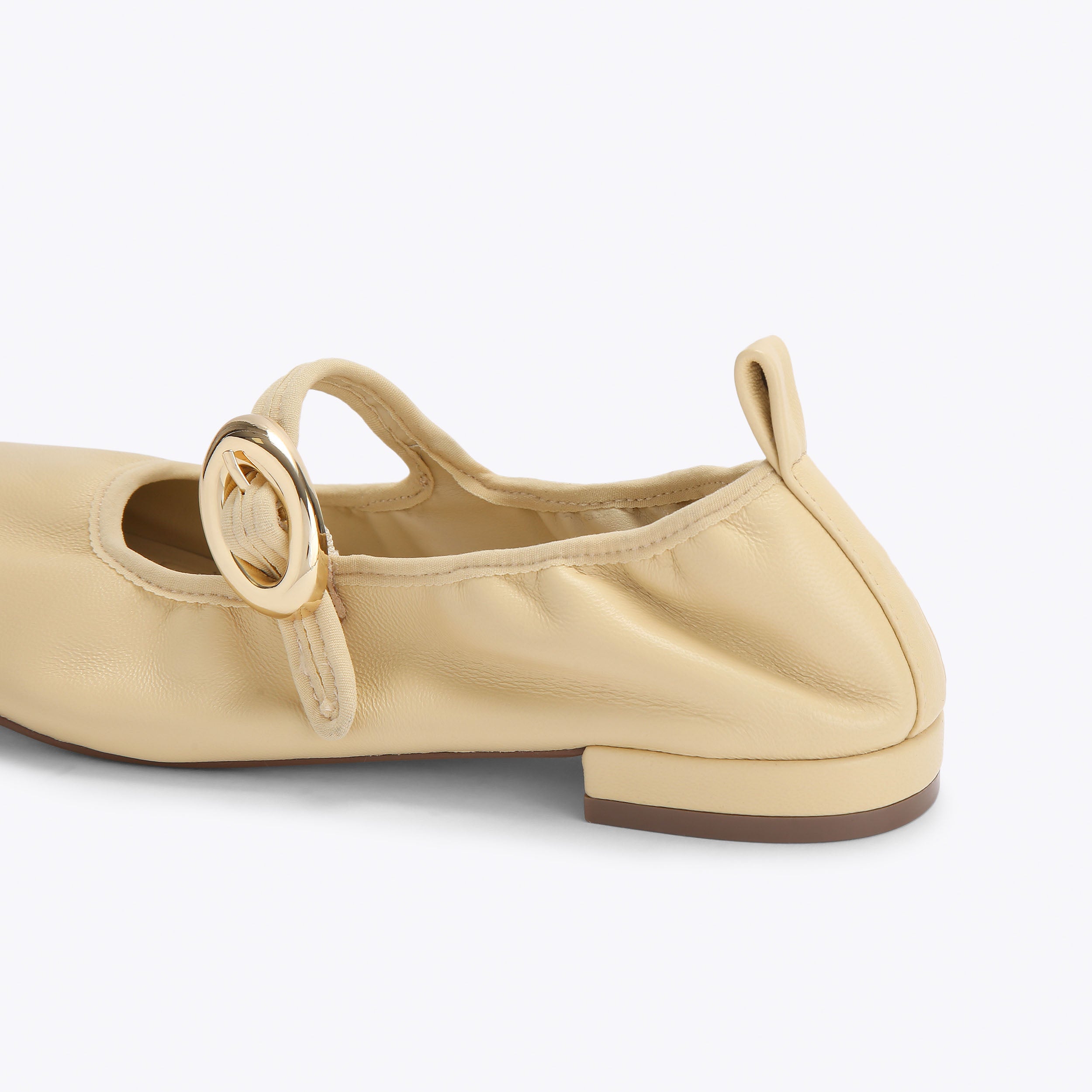 Daffia Yellow Leather - view 3