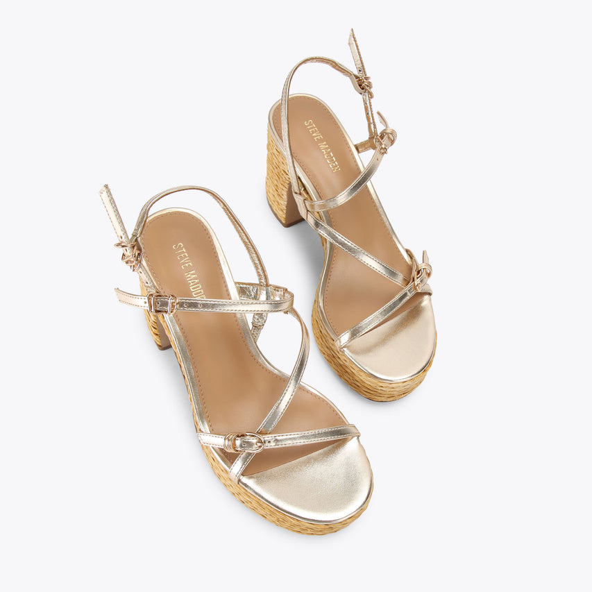 Jayce Gold Raffia - view 2