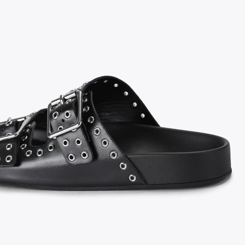Abbot Black Leather - view 3