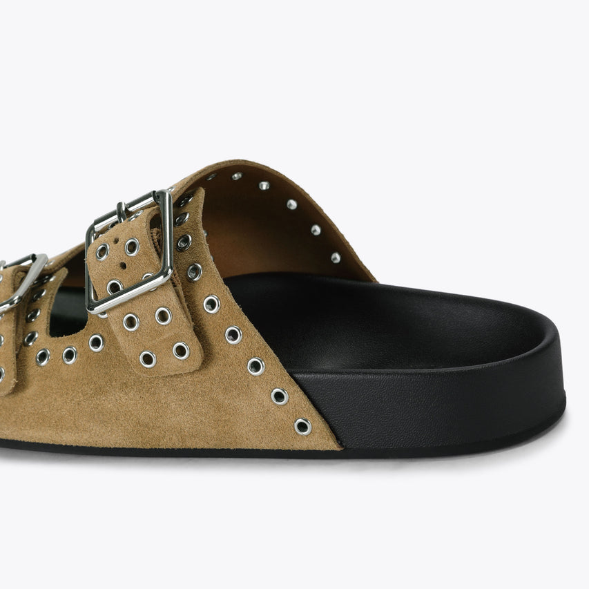 Abbot Taupe Suede - view 3