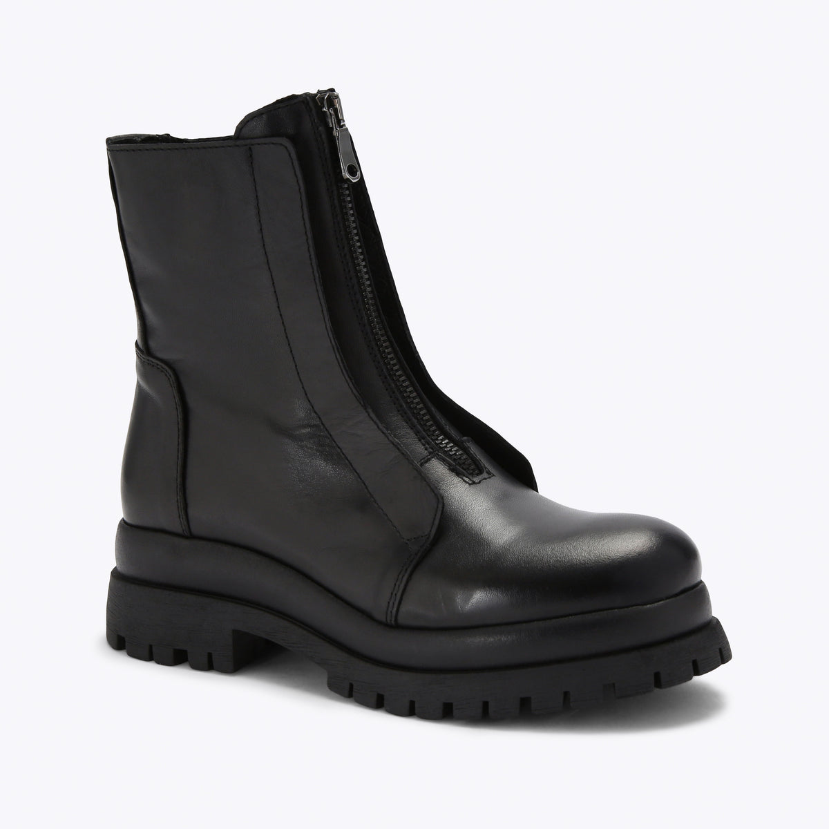 Milton Black Leather