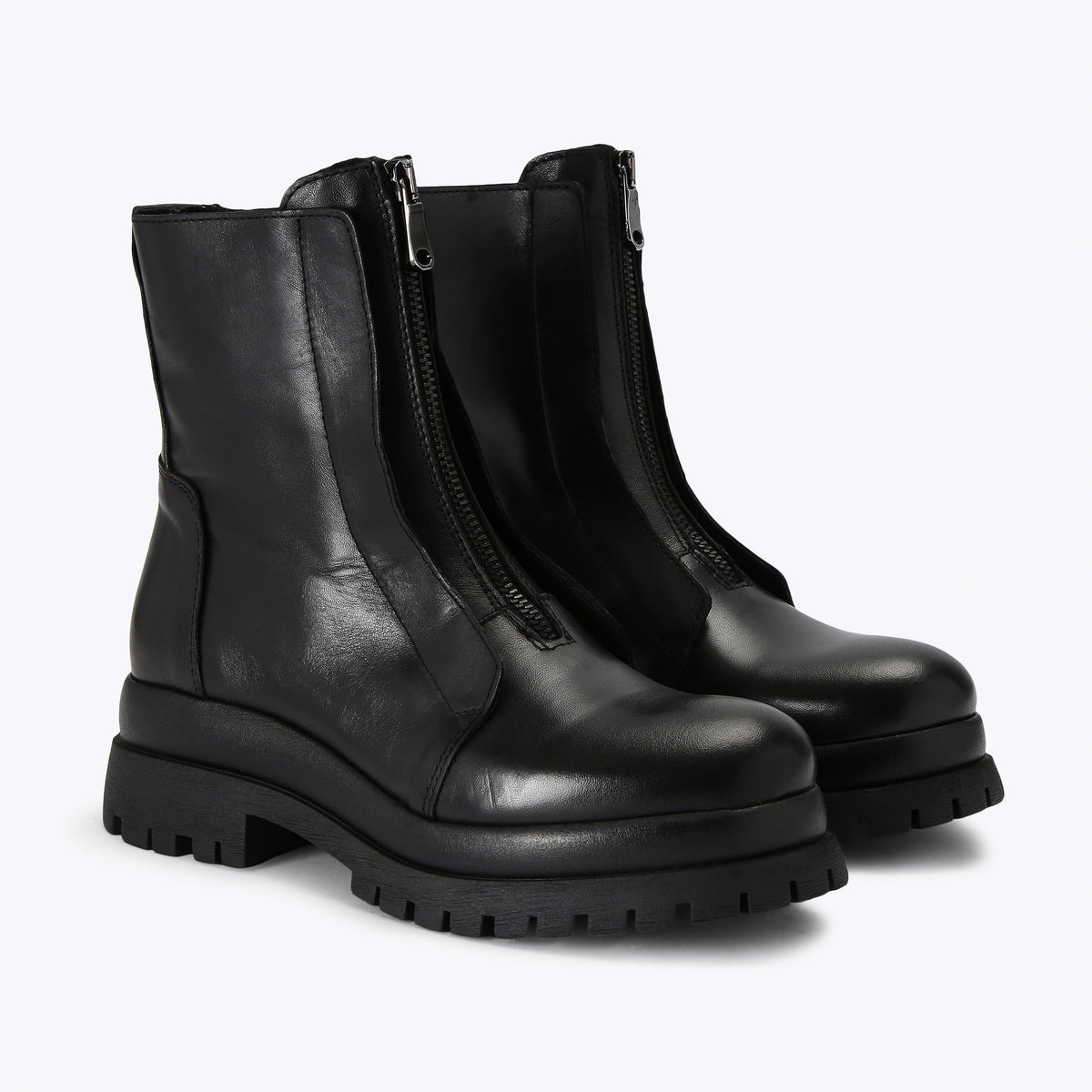 Milton Black Leather