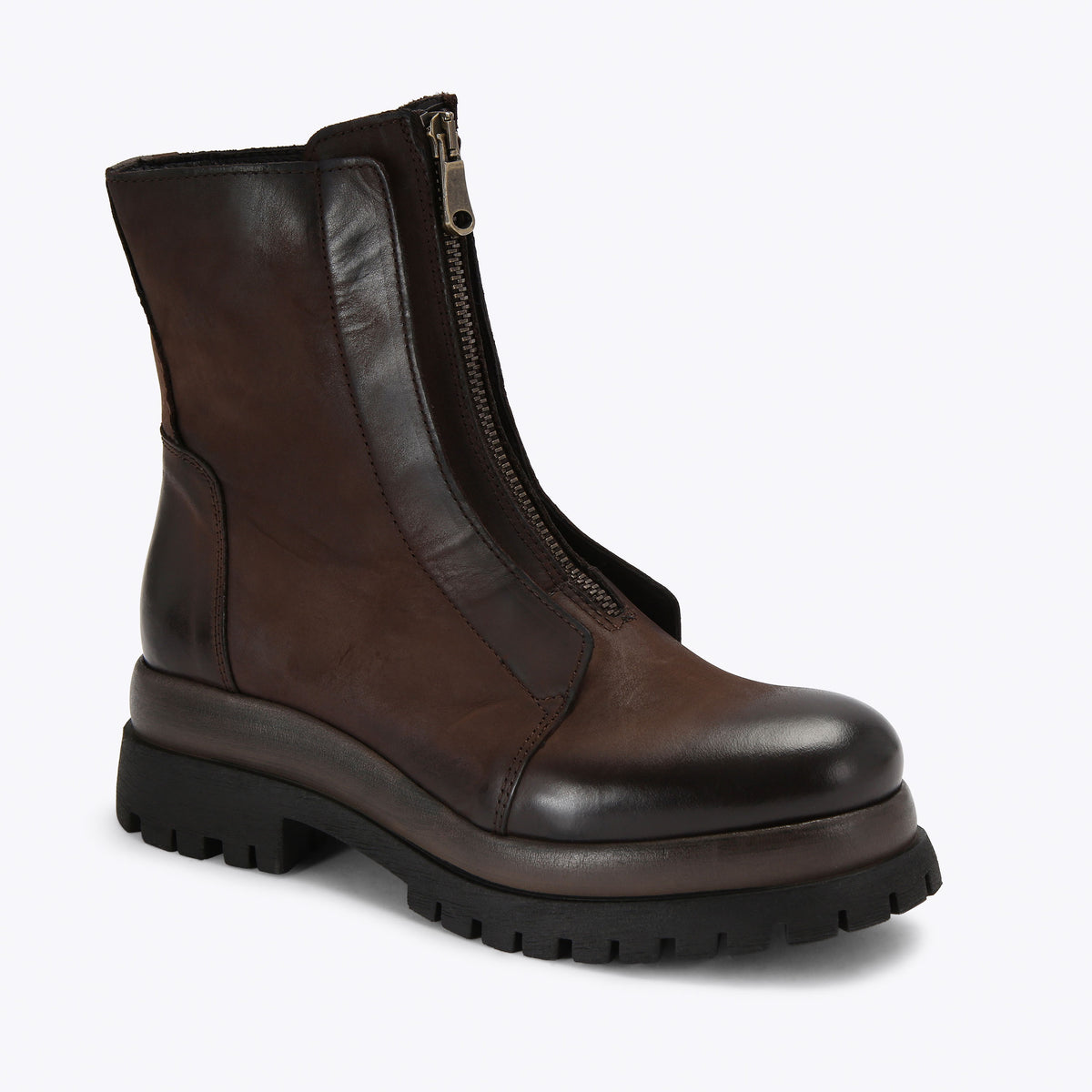 Milton Dark Brown Leather