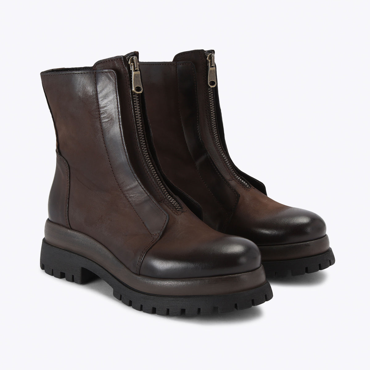 Milton Dark Brown Leather