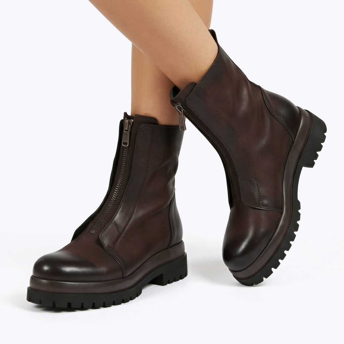 Milton Dark Brown Leather