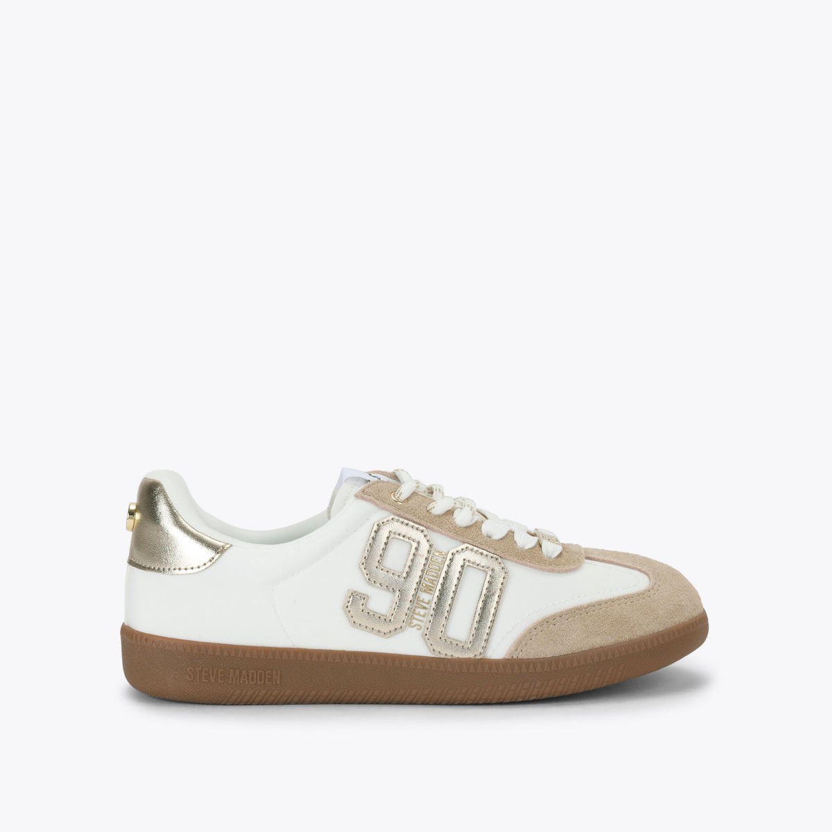 SM90 White Suede
