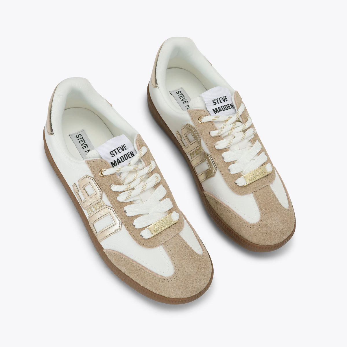 SM90 White Suede