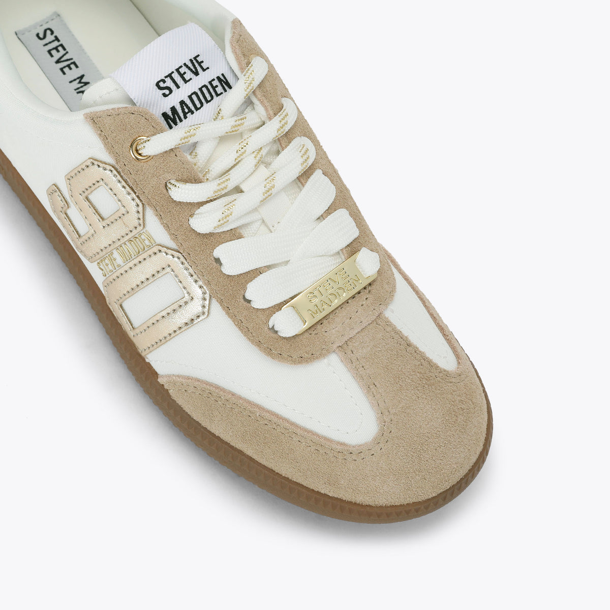 SM90 White Suede