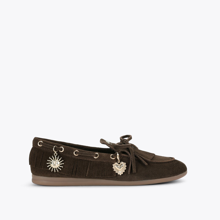 Rascals Dark Brown Suede