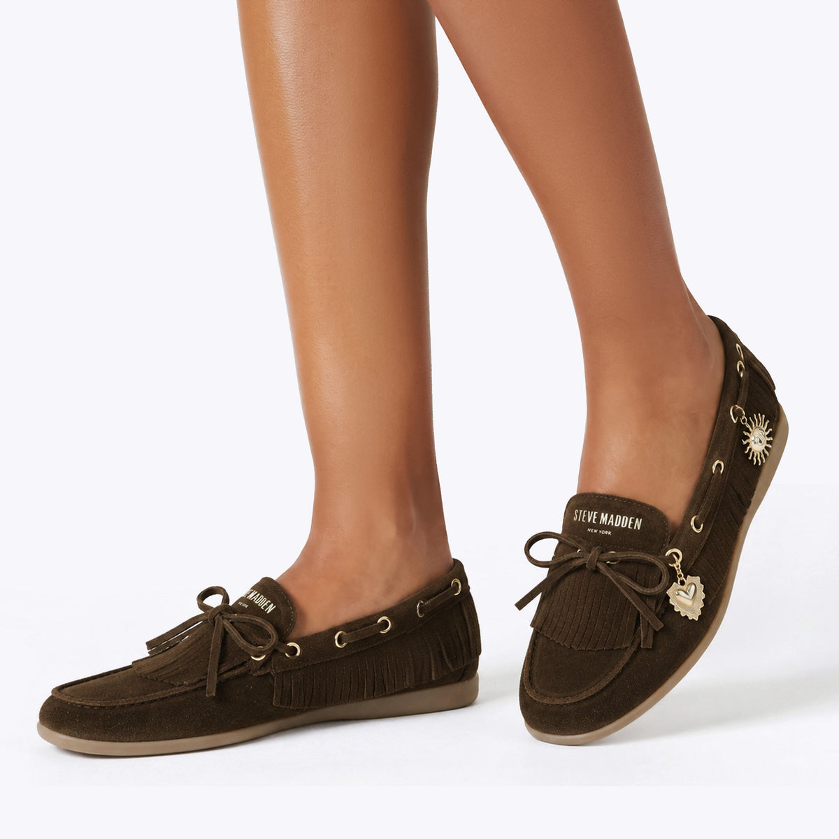 Rascals Dark Brown Suede