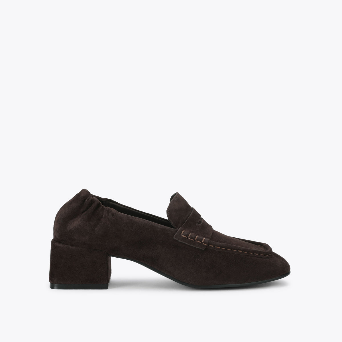 Estee Dark Brown Leather