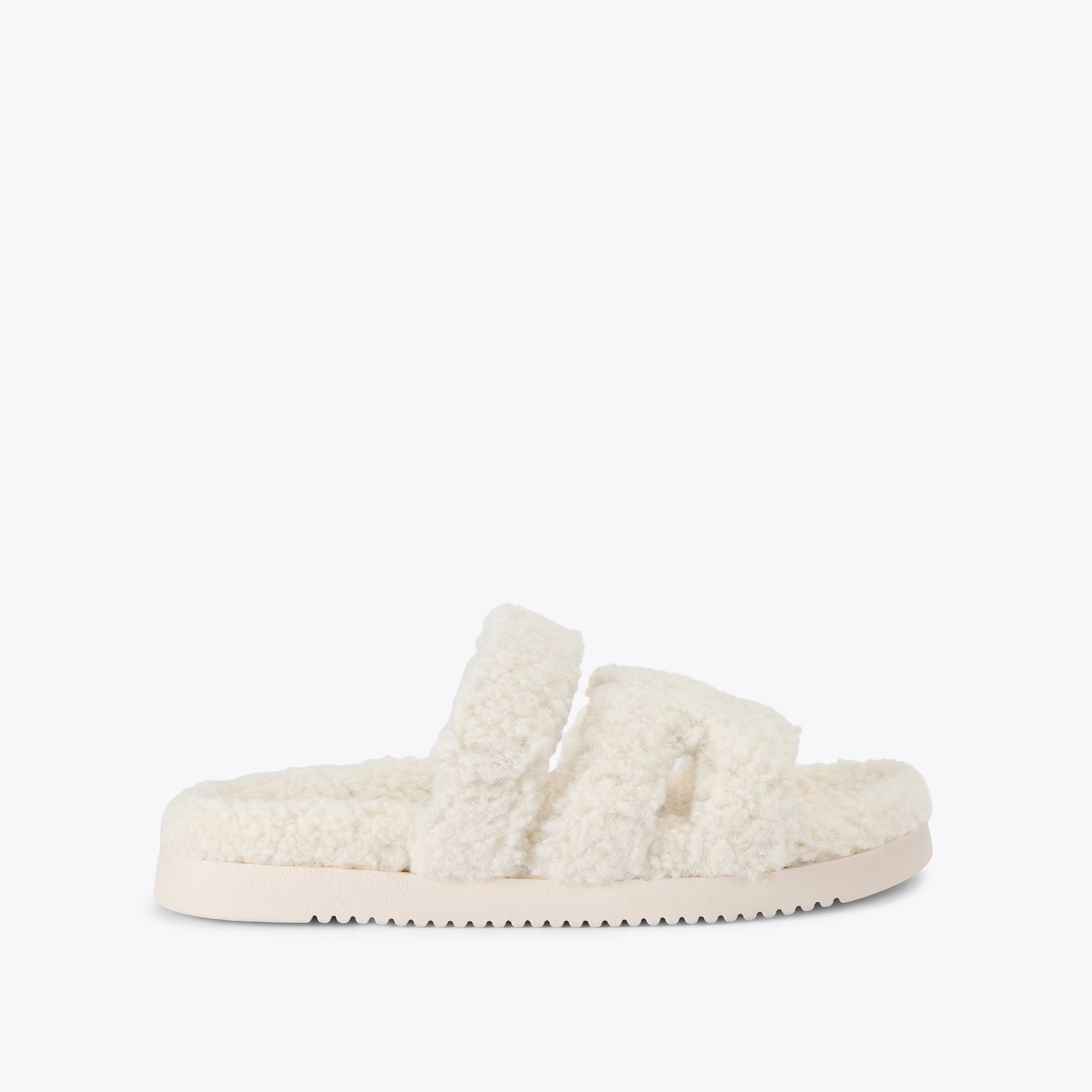 Missile Flat Sandal White