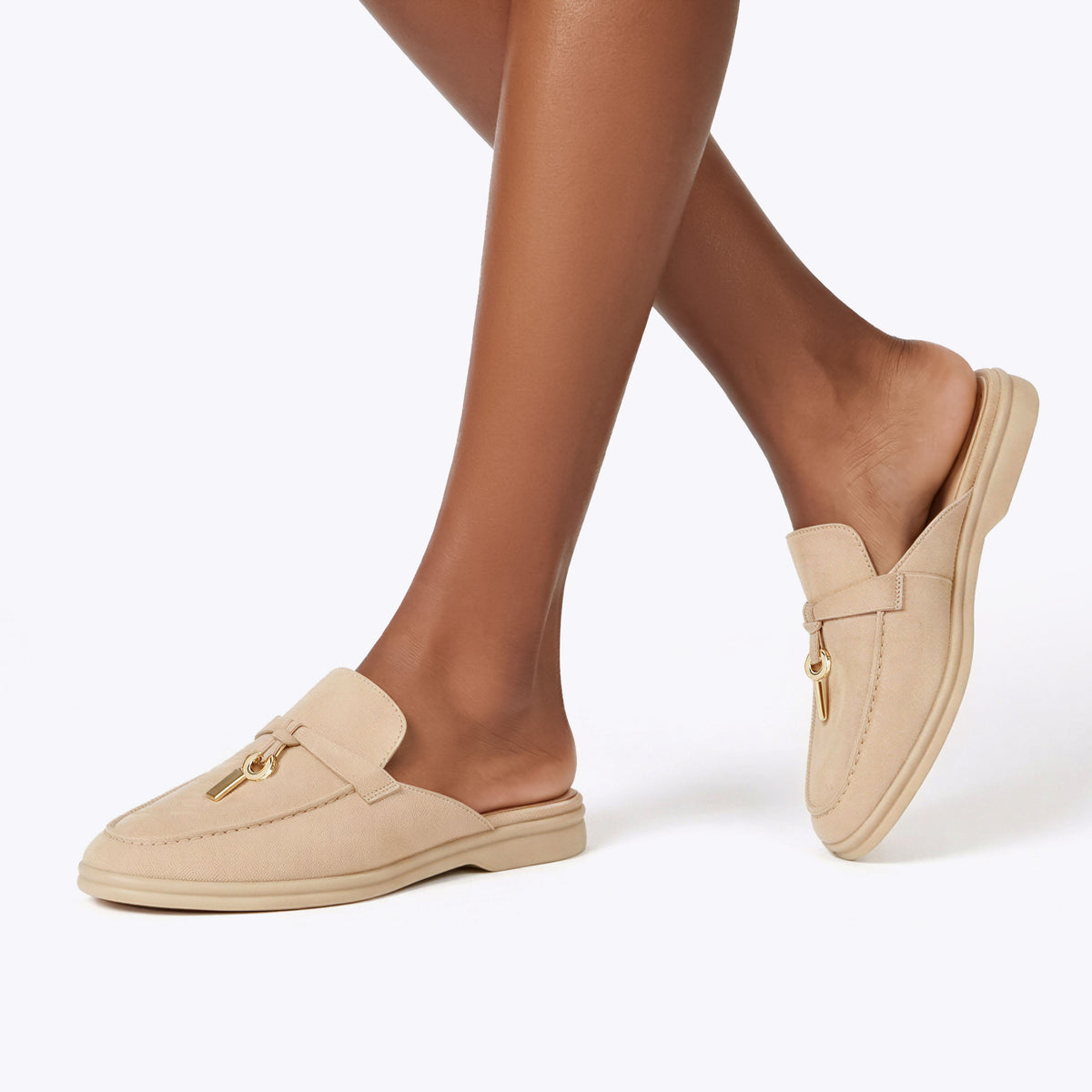 Patrizia Taupe Suede