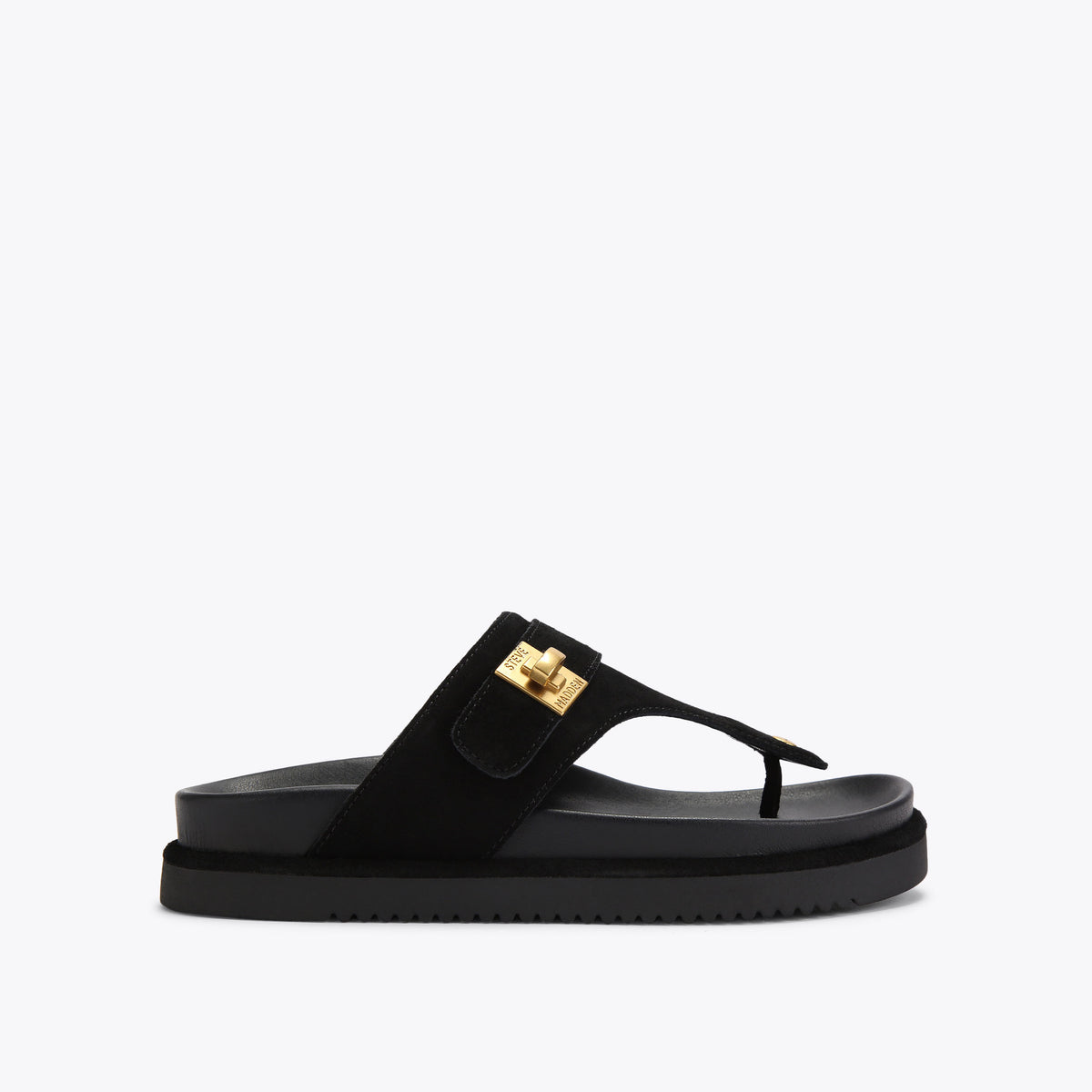 Tuned In Black Suede