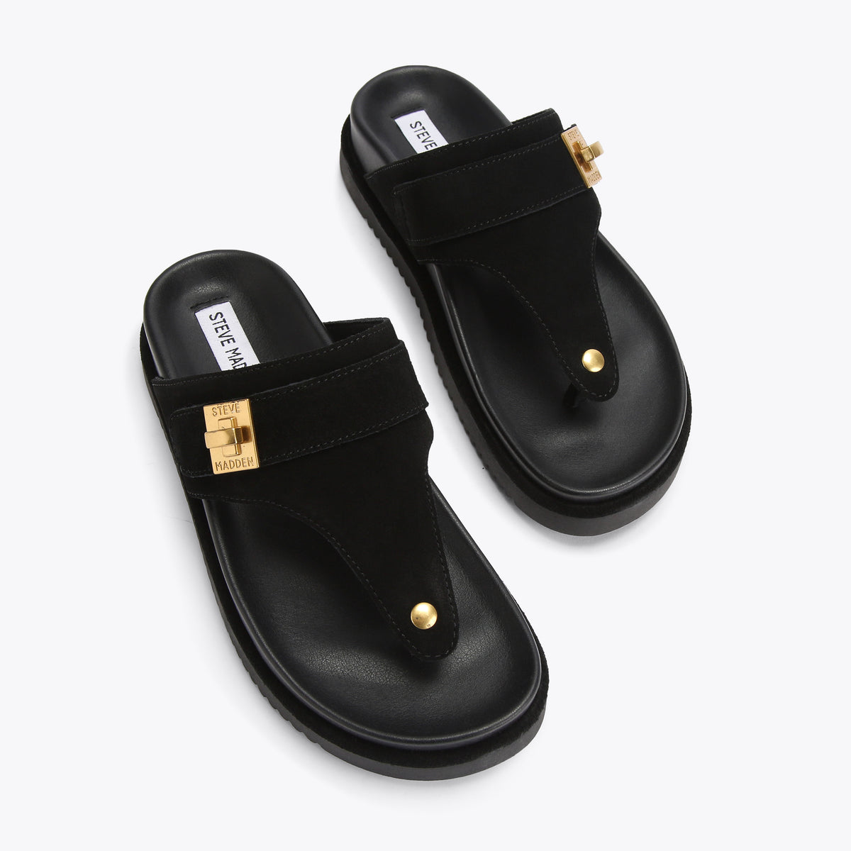Tuned In Black Suede