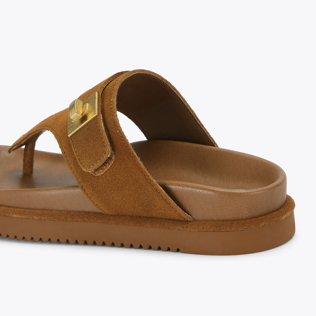 Tuned In Brown Suede