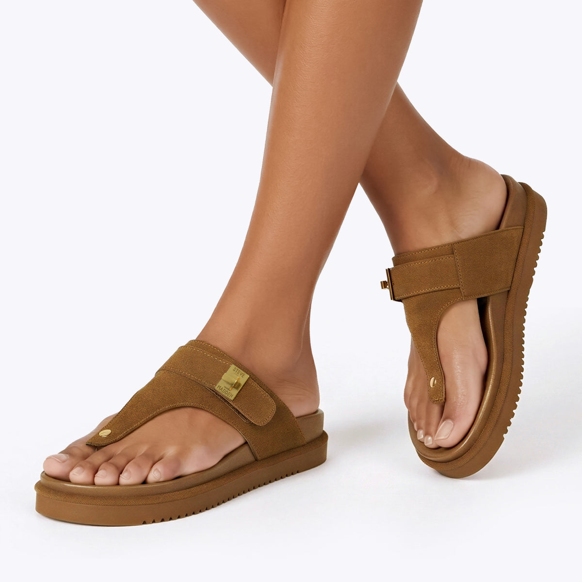 Tuned In Brown Suede
