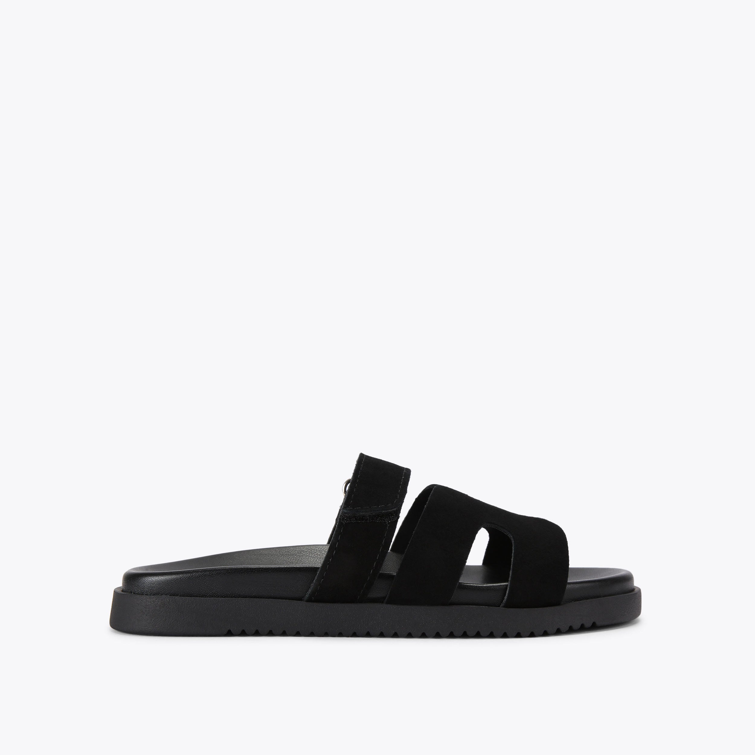 Missile Black Suede