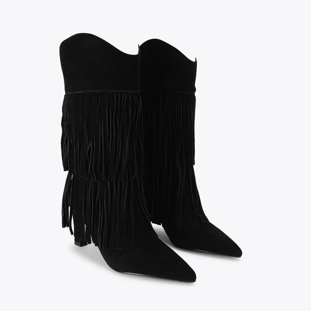 Torch Black Suede