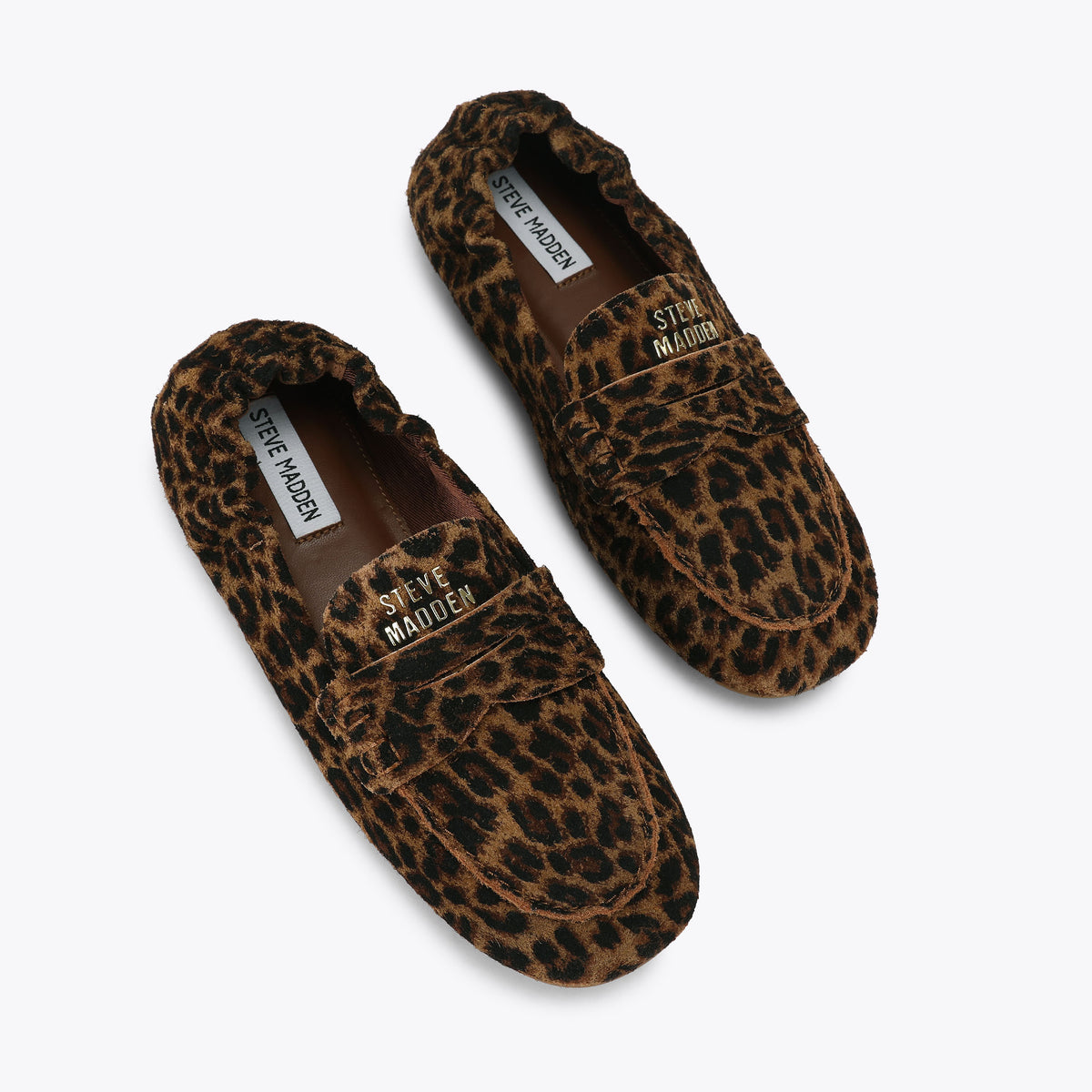 Newbury Leopard Print Suede