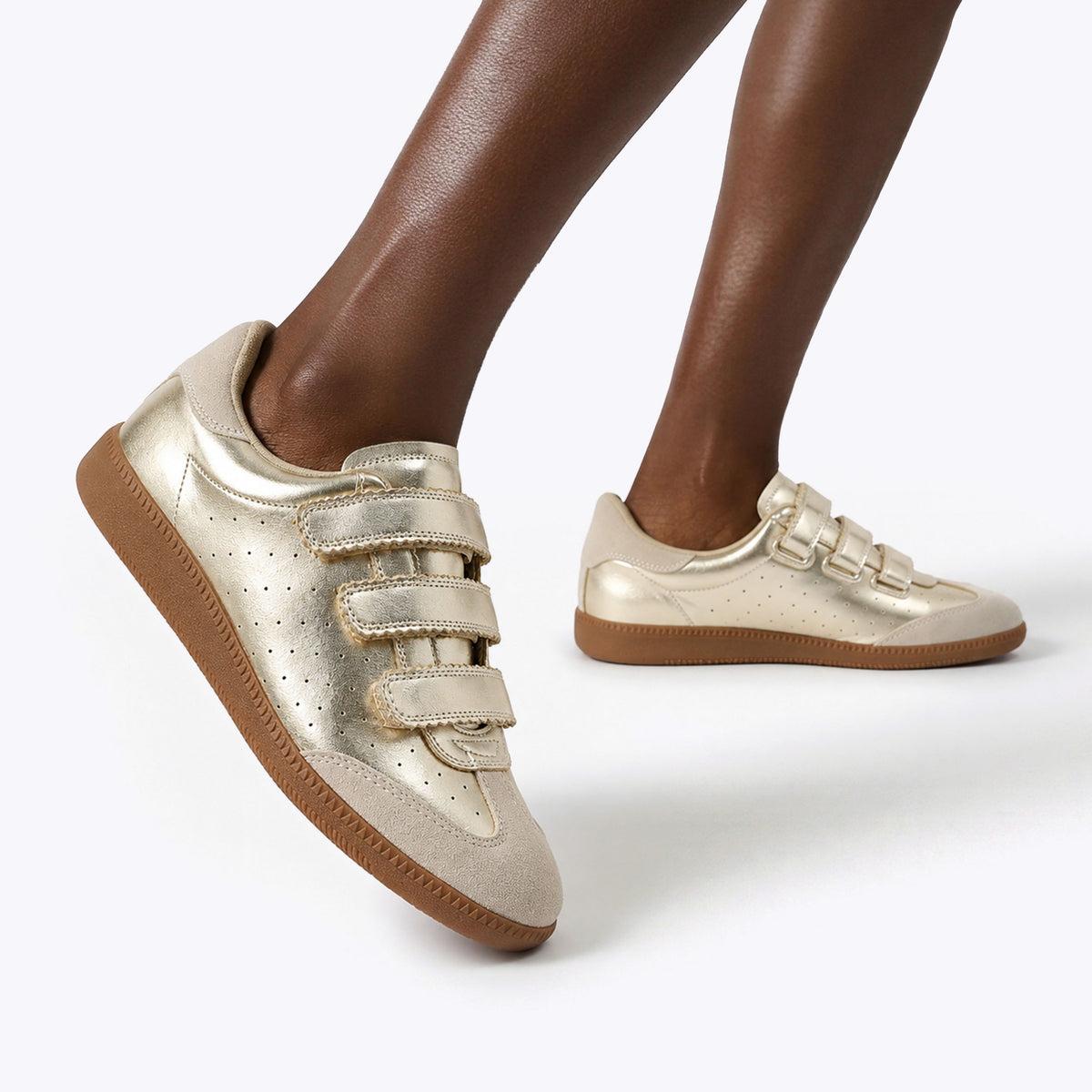 Momentum Gold Suede