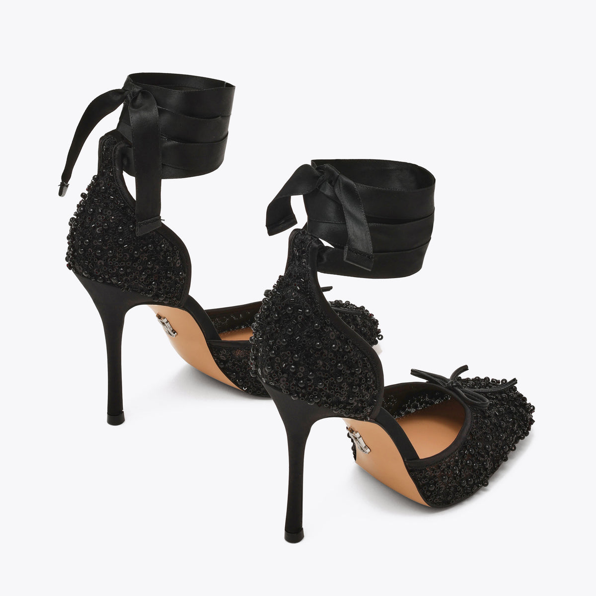 Larina Black Sequin