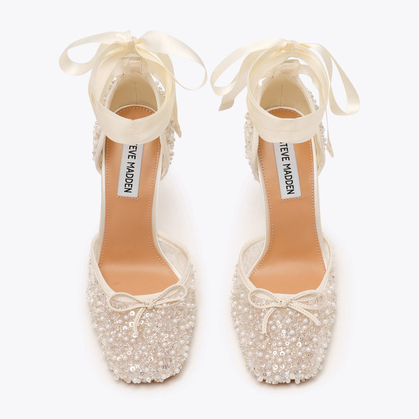 Larina White Sequin - view 4