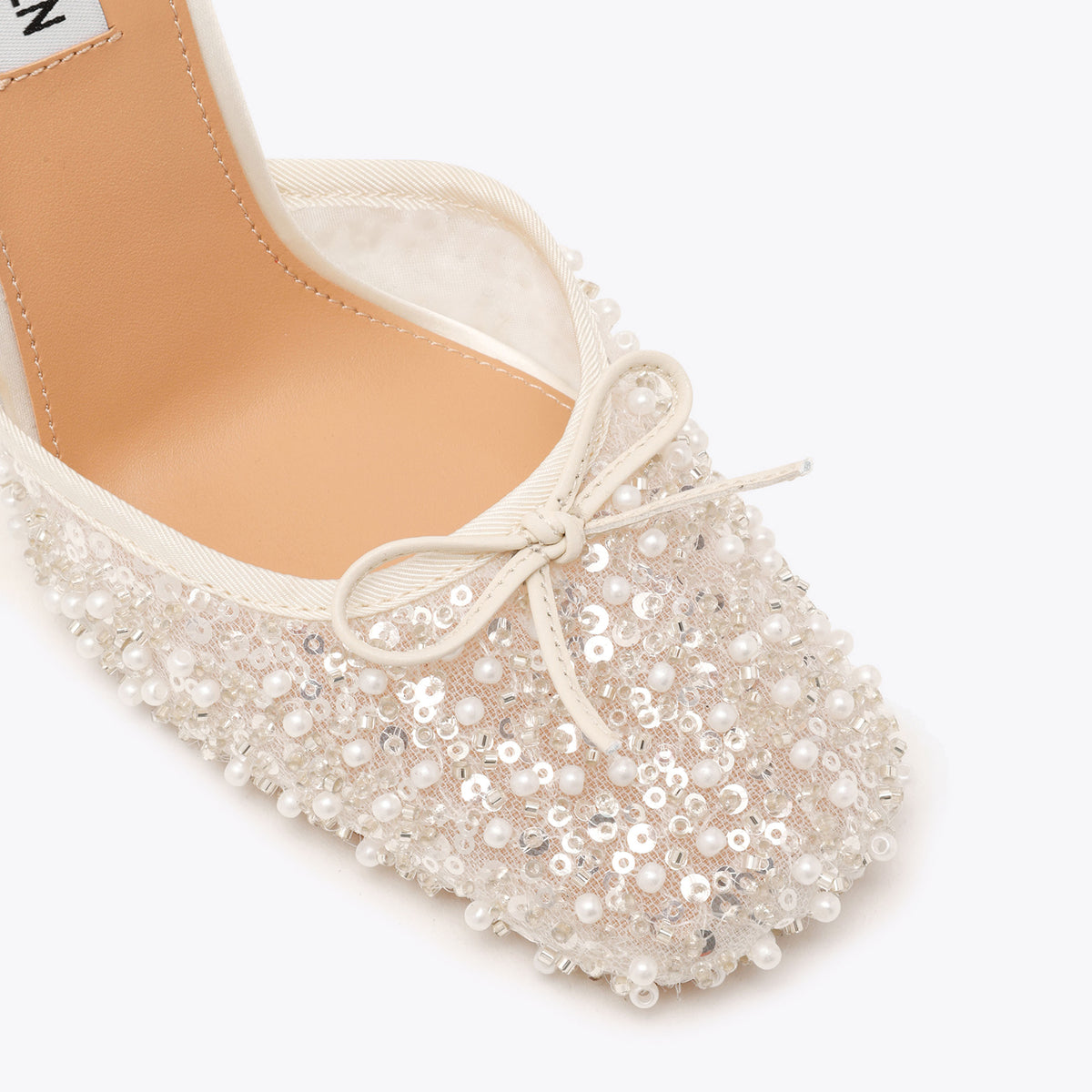 Larina White Sequin