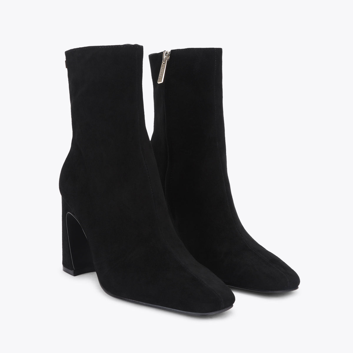 Flares Black Suede