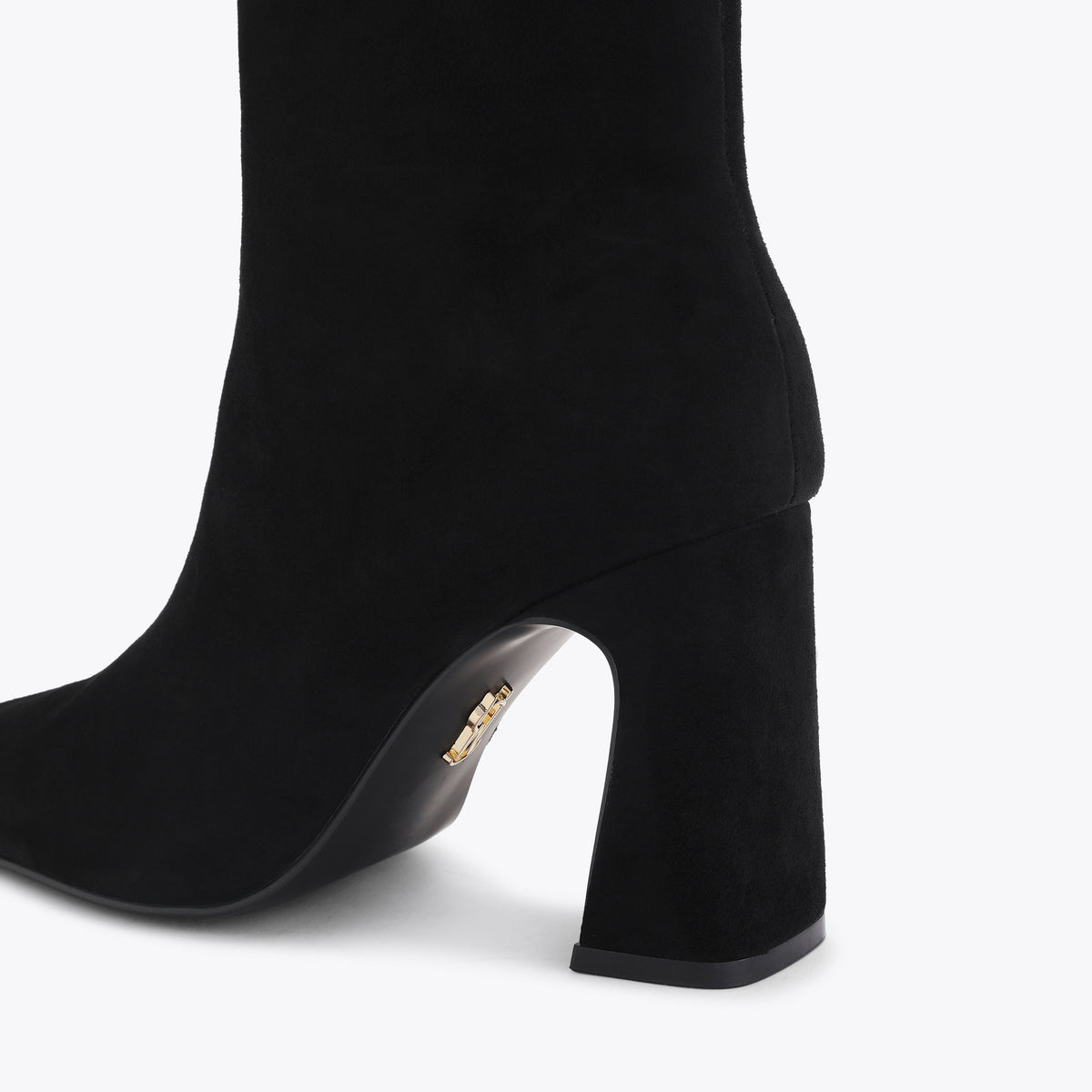 Flares Black Suede
